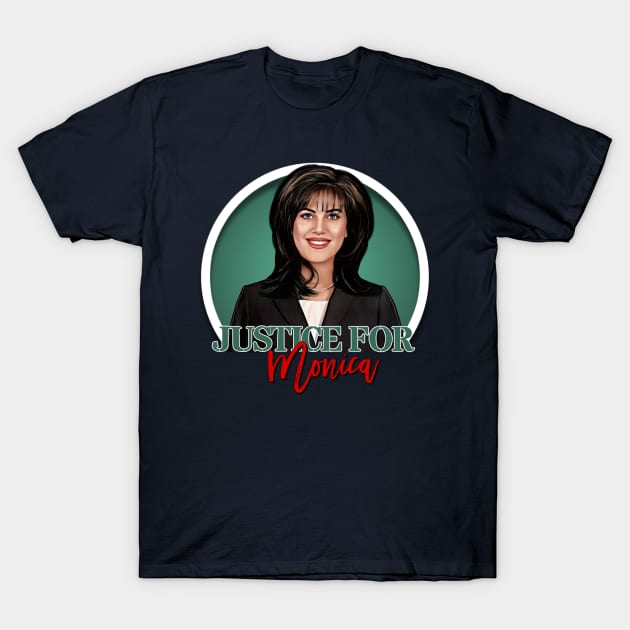 Monica Lewinsky T-Shirt by Indecent Designs